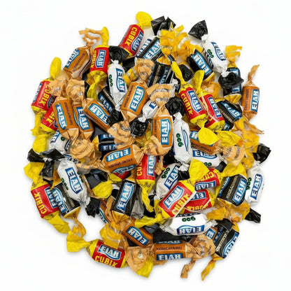 Caramelle Elah Cubix Assortite 1 kg - Caramelle Dure Sfuse Incartate Singolarmente