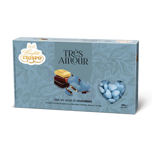 CONFETTI Crispo TRES AMOUR CELESTE