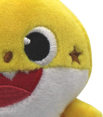 Baby Shark Peluche Portachiave GIALLO Sonoro