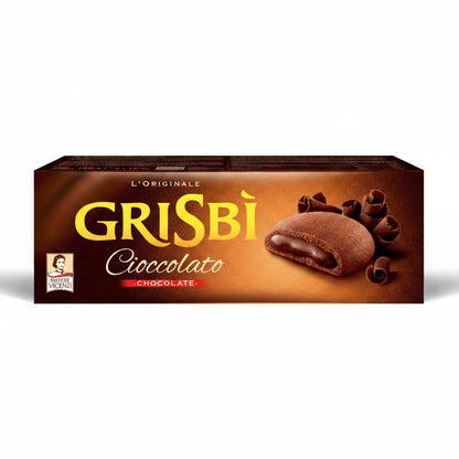 Matilde Vicenzi Grisbì Cioccolato - L'Originale - Biscotti Frollini Ripieni di Crema al Cioccolato