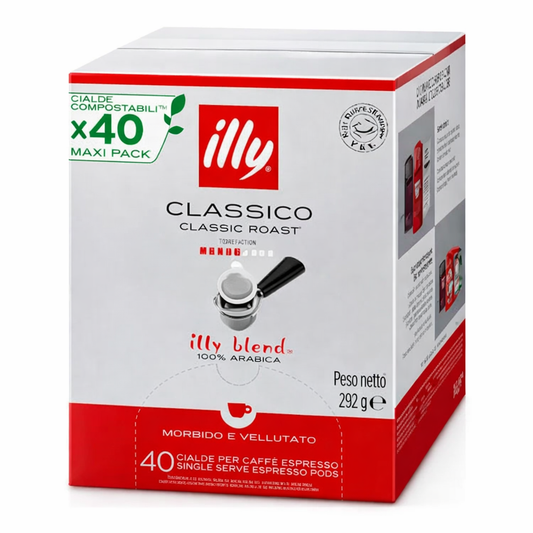 Illy Classico – 40 Cialde Compostabili