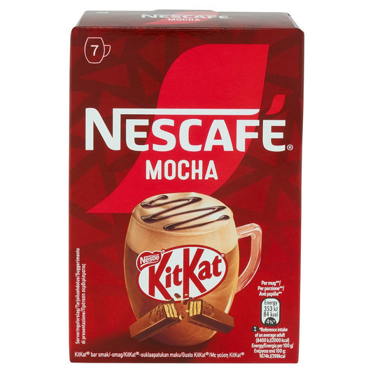 Nescafé Mocha Gusto KitKat Solubile - Confezione da 7 Buste Monodose