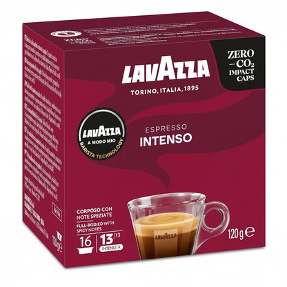 Lavazza Capsule A Modo Mio Espresso Intenso - Confezione da 16 Capsule (120g)