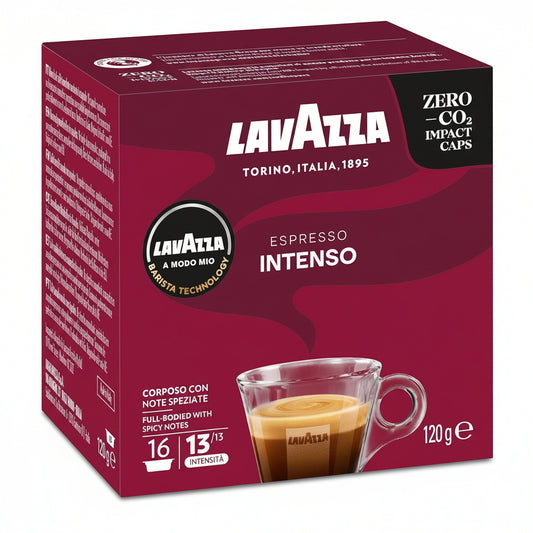 Lavazza Capsule A Modo Mio Espresso Intenso - Confezione da 16 Capsule (120g)