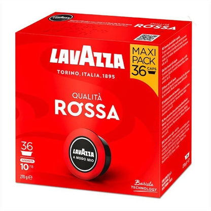 Lavazza Capsule A Modo Mio Qualità Rossa - Formato Maxi Pack 36 Capsule (270g)
