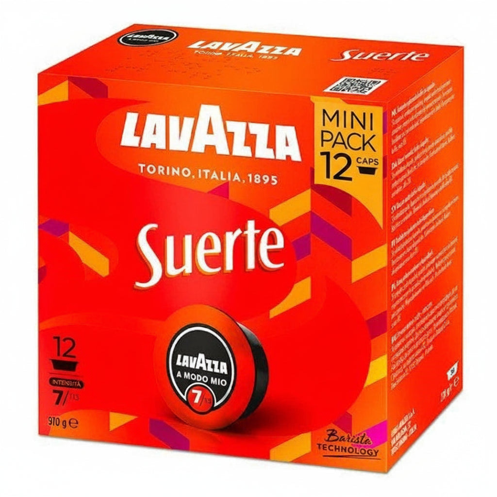 Lavazza Capsule A Modo Mio Suerte - Formato Mini Pack 12 Capsule (90g)