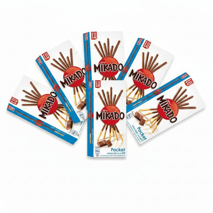 Mikado Pocket 6 confezione Grissini Cioccolato Latte 39 gr Grissini Cioccolata