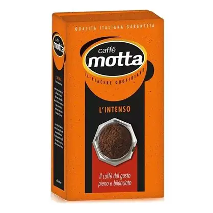 Motta L'Intenso Caffè Macinato per Moka - Confezione Sottovuoto