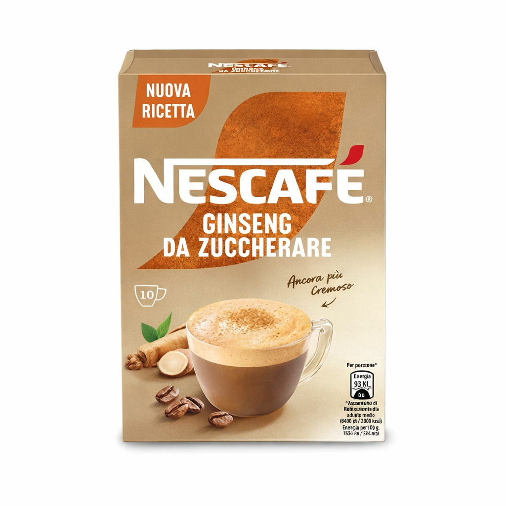 Nescafé Ginseng da Zuccherare – 18 Porzioni