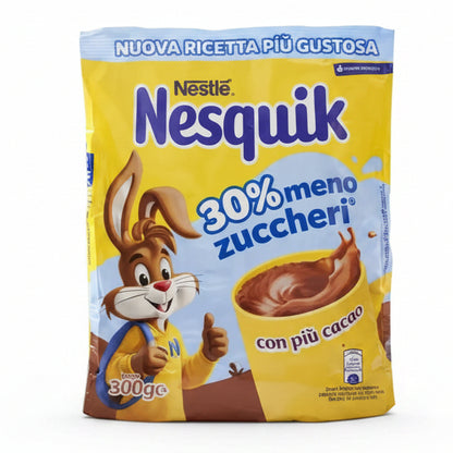 Nestlé Nesquik 30% Meno Zuccheri con Più Cacao - Busta 300g