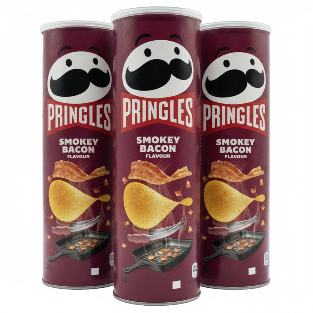 Pringles Bacon x3 Patatine Smokey Bacon