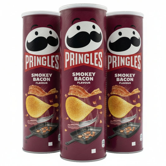 Pringles Bacon x3 Patatine Smokey Bacon