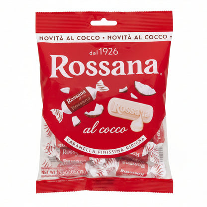 Caramelle Rossana al Cocco - Busta Caramella Finissima Ripiena 150g