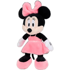 Disney Minnie Peluche 25 cm Morbido con Abito Rosa - Giocattolo Ufficiale