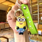 Minions - Portachiavi Bob in Gomma a Tema Minion con Ciambella