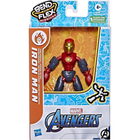 Marvel Avengers Bend and Flex - Iron Man Action Figure Articolabile Hasbro