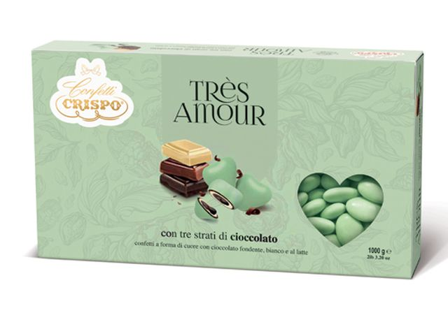 CONFETTI Crispo TRES AMOUR VERDI