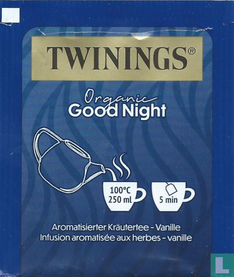 Twinings Goodnight Tea - Tè Nero Deteinato Solubile con Melatonina (14 Bustine)