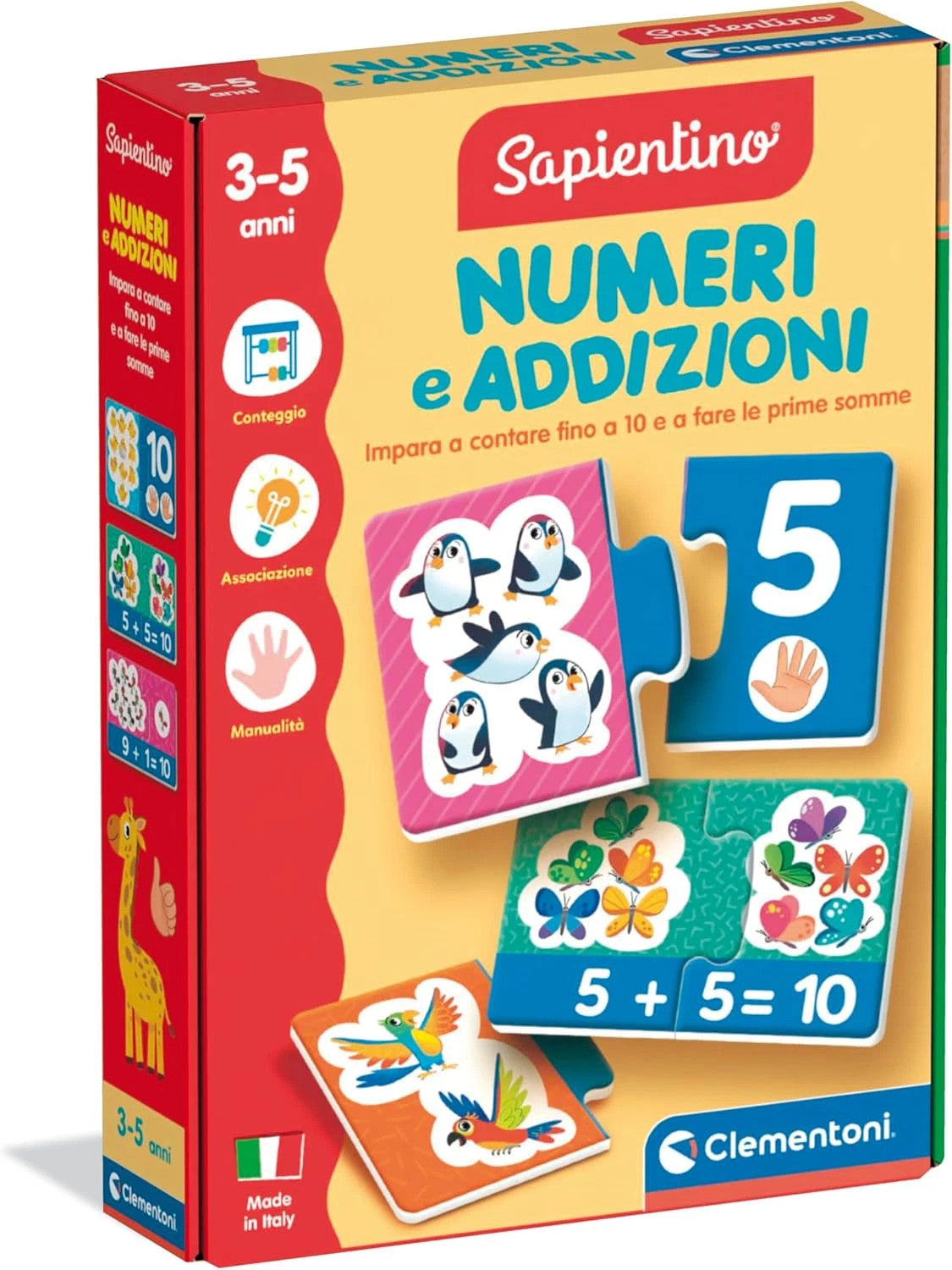 Sapientino Numeri e Addizioni - Clementoni (3-5 Anni)