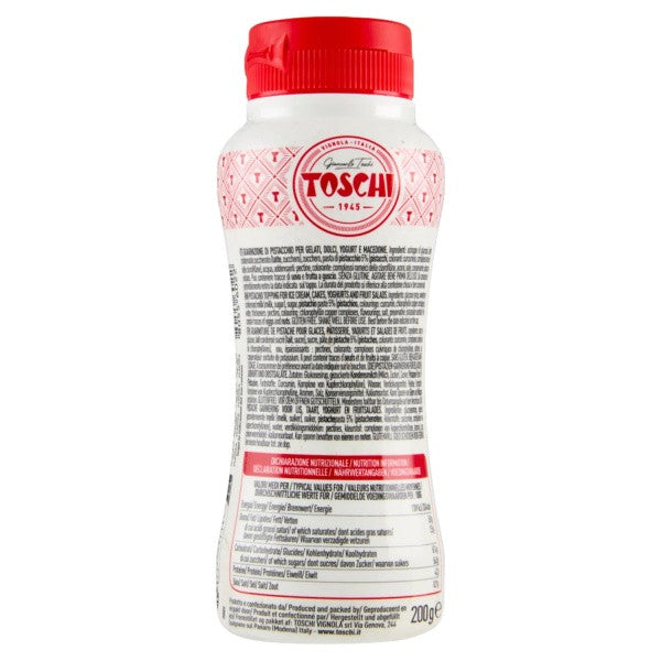Toschi - Topping 200 gr Top Selection di Pistacchio in Flacone Antigoccia