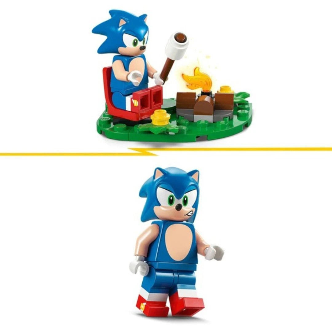 LEGO Sonic the Hedgehog 77001 - Scontro al Falò di Sonic 177 pz Costruzioni