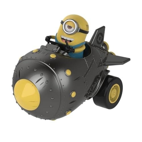 Minions - Macchina a Frizione a Forma di Razzo / Veicolo Aerodinamico Personaggi