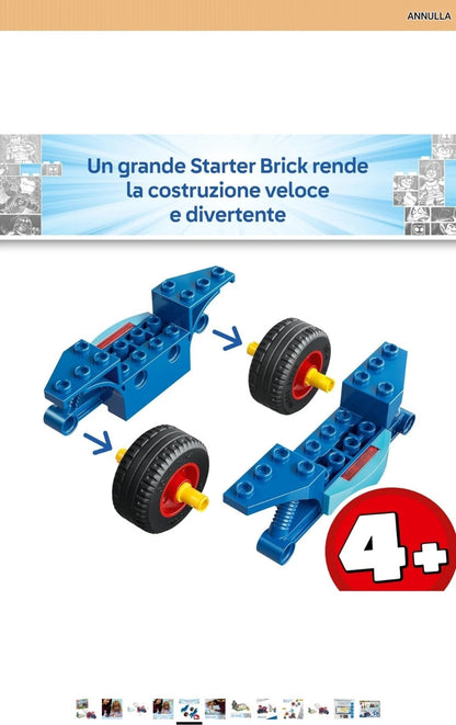 LEGO La Moto di Spidey contro Rhino set 11206 Marvel Spidey e i suoi amici 61 pz