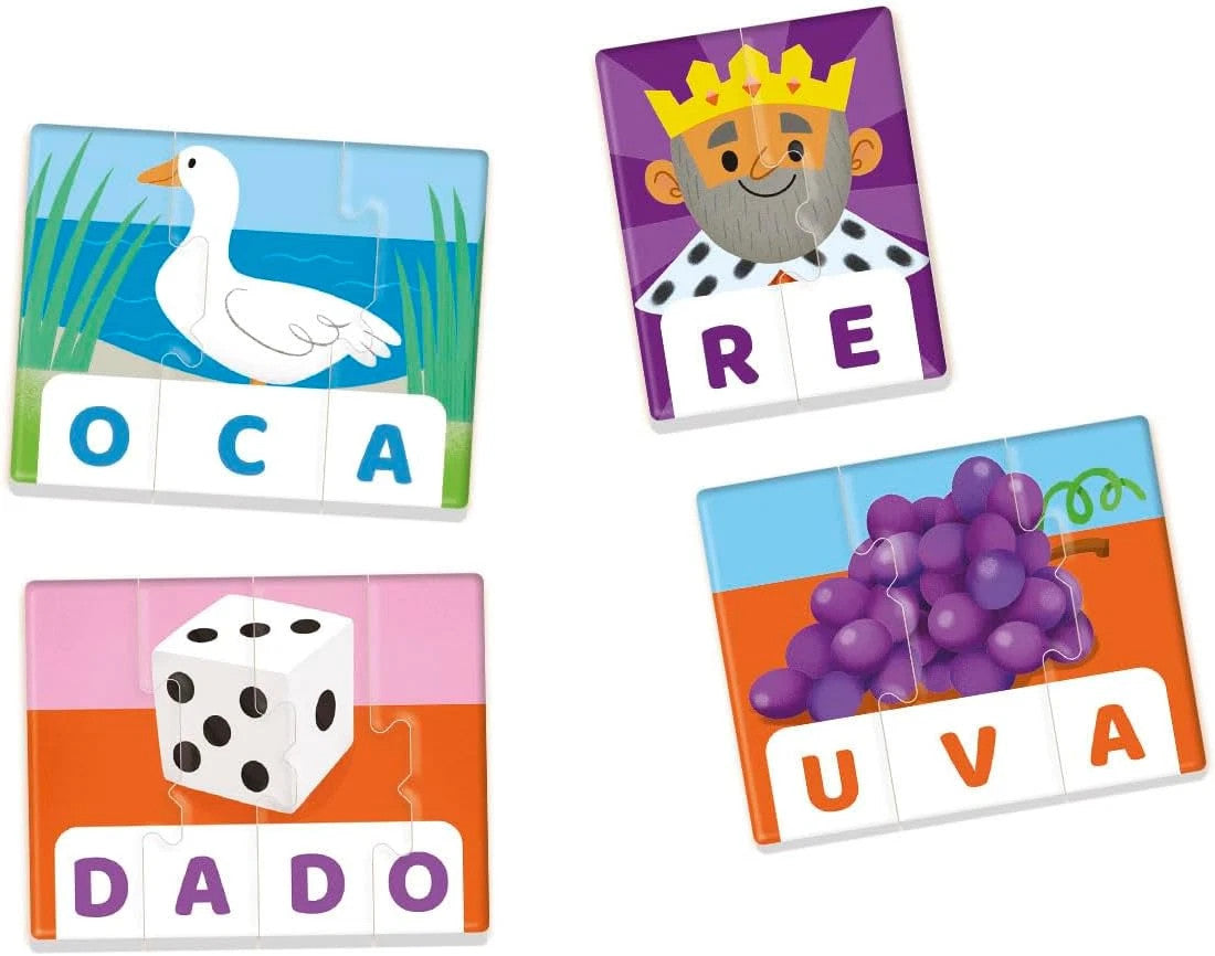Sapientino Lettere e Parole 16 Puzzle - Clementoni
