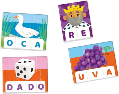 Sapientino Lettere e Parole 16 Puzzle - Clementoni