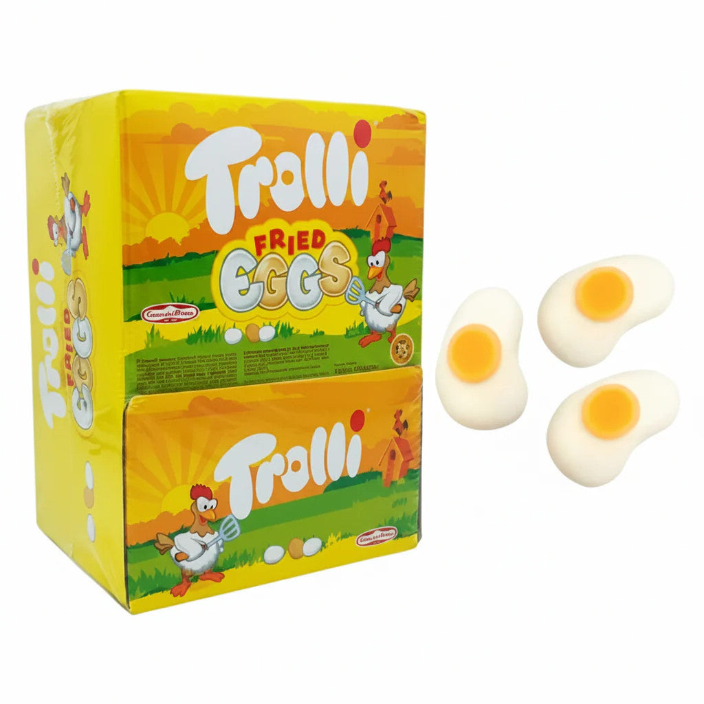 Caramelle Gommose Trolli Fried Eggs Uovo Tegamino - Confezione 1 kg
