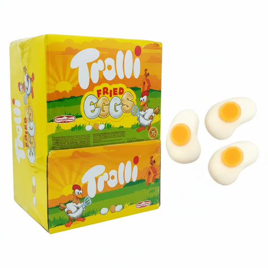 Caramelle Gommose Trolli Fried Eggs Uovo Tegamino - Confezione 1 kg