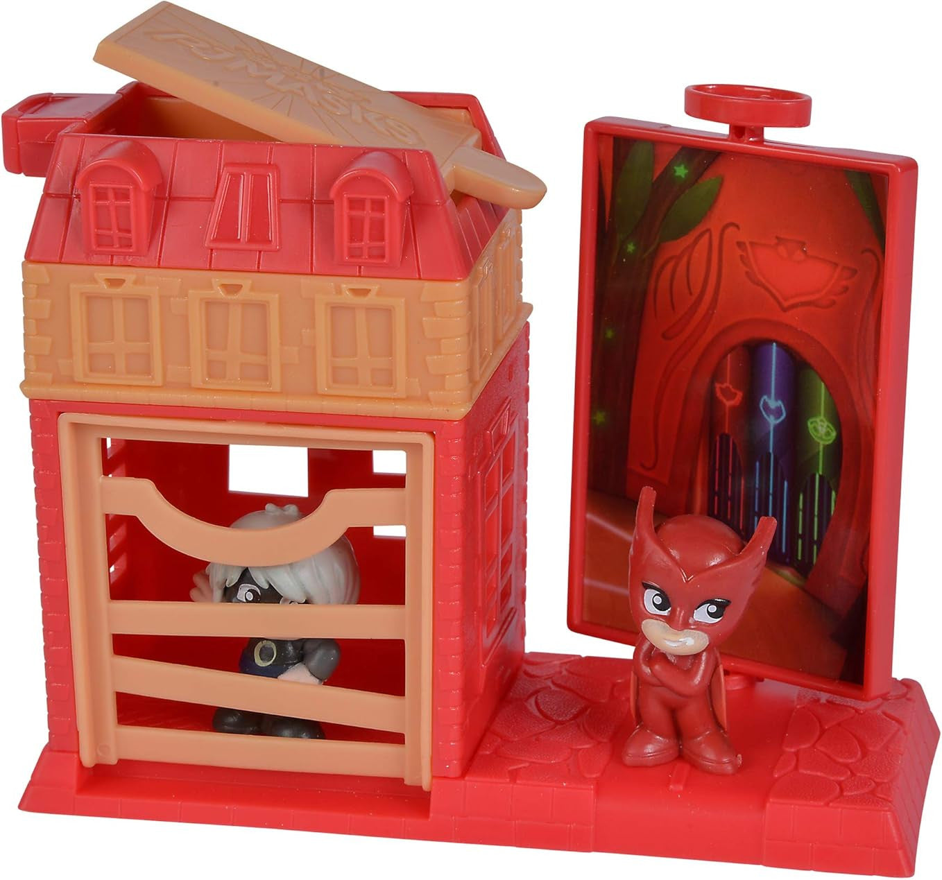 PJ Masks Eulette & Luna Girl - Set Gioco Quartier Generale e Personaggi Hasbro