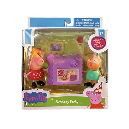 Peppa Pig Birthday Party Set Personaggi con Accessori
