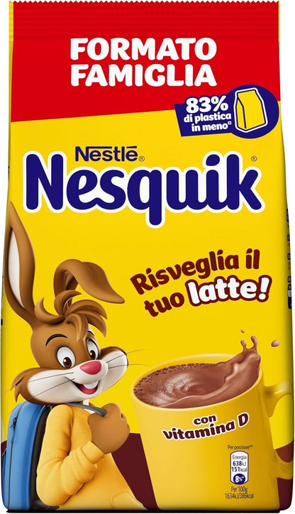 Nestlé Nesquik Solubile in Polvere per Latte - Formato 800 gr per Famiglia