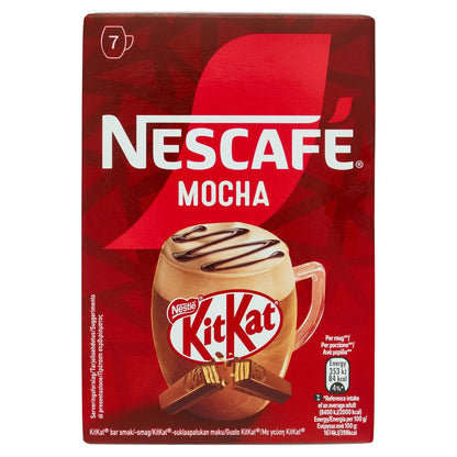 Nescafé Mocha Gusto KitKat Solubile - Confezione da 7 Buste Monodose