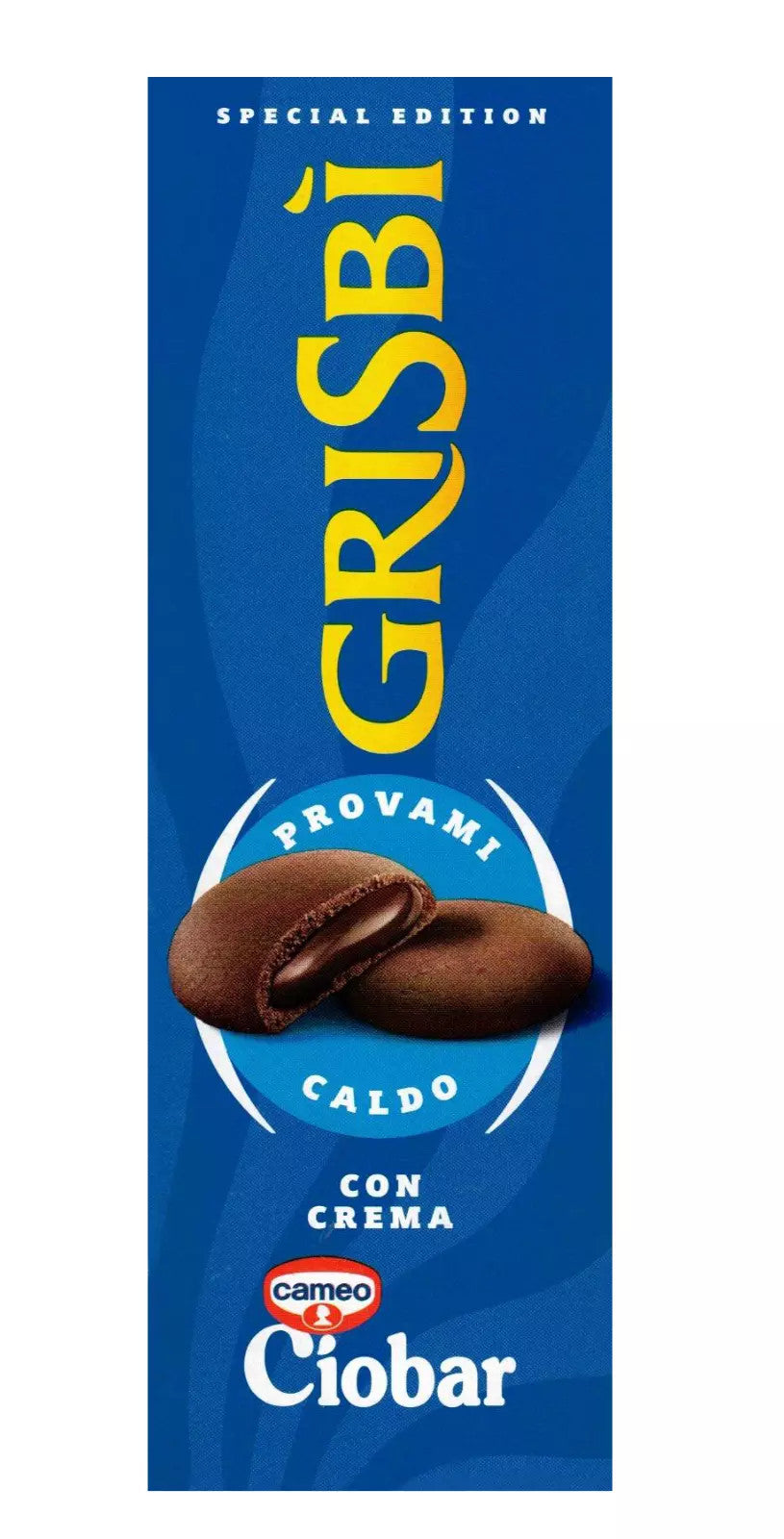 Grisbì Cameo Ciobar Special Edition - Frollini Ripieni di Crema da Provare Caldi