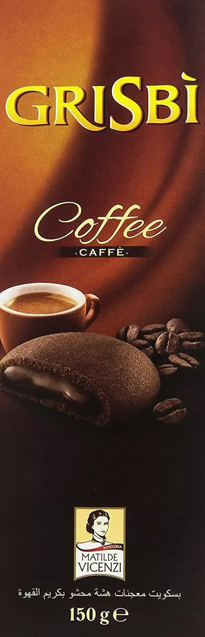 Matilde Vicenzi Grisbì Coffee - Biscotti Ripieni di Crema al Caffè
