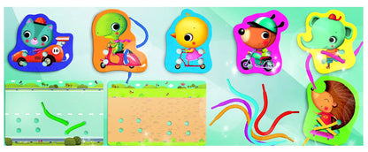 Carotina Baby Lisciani - Lacing Game Gioco di Infilatura per Prima Infanzia
