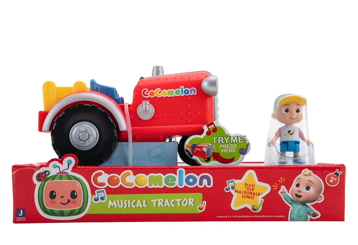 Cocomelon Trattore Musicale con Personaggio