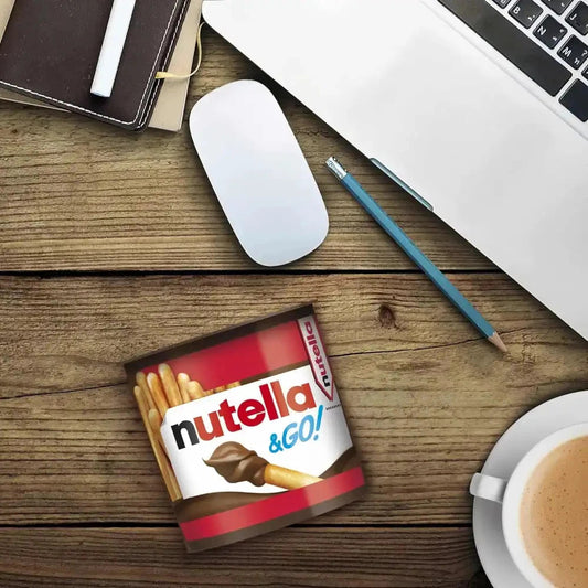 Nutella & Go! - Snack Ferrero Monoporzione con Crema alle Nocciole e Bastoncini di Pane