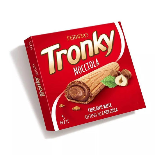 Kinder Ferrero Tronky Nocciola - Wafer Croccante con Crema alle Nocciole