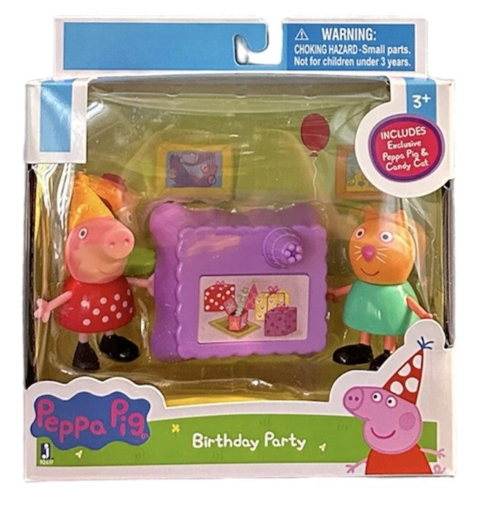 Peppa Pig Birthday Party Set Personaggi con Accessori