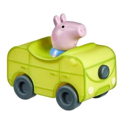 Peppa Pig - Veicolo Giocattolo con Personaggio (Auto Verde/Giallo Hasbro)