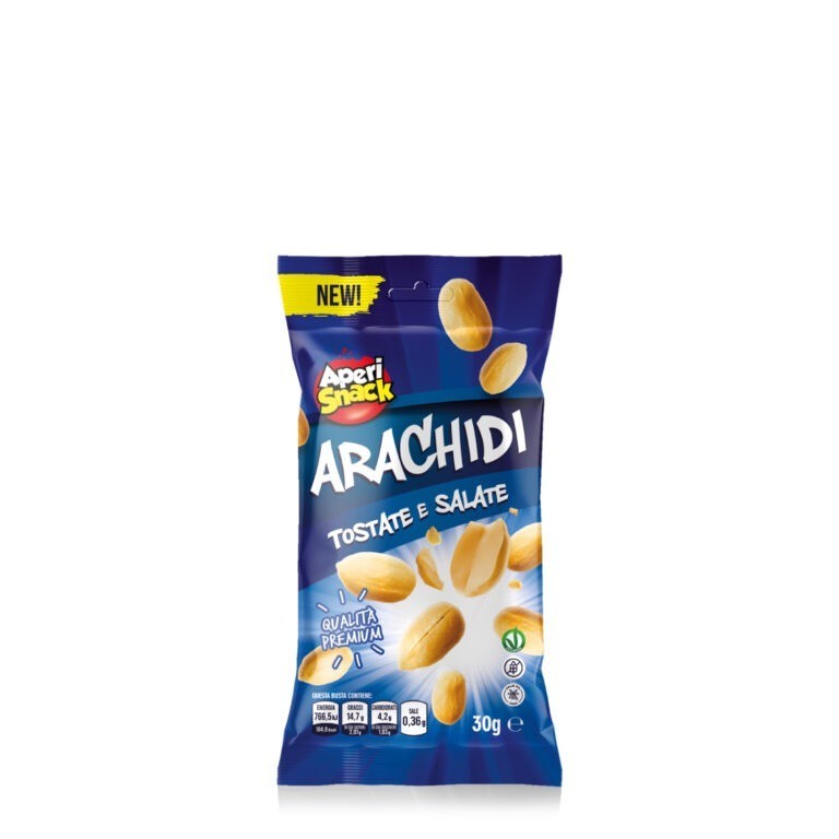 Aperi Snack Mix Aperitivo Il Gustoso - Busta con 6 Snack Salati Monoporzione Assortiti