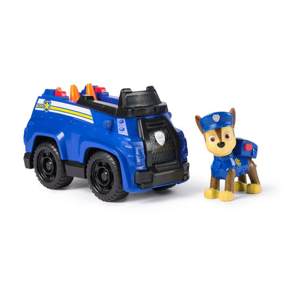 Paw Patrol Chase Patrol Cruiser - Veicolo con Personaggio Spin Master
