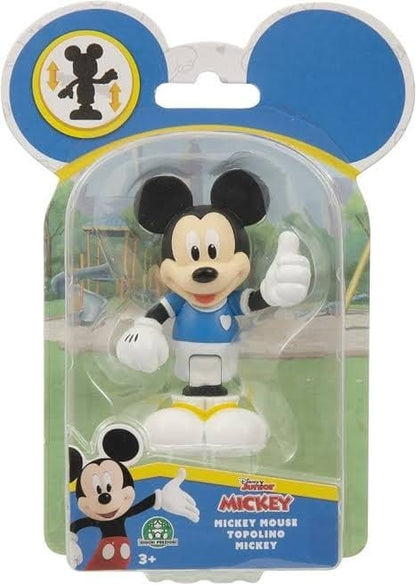 Disney Junior Mickey - Action Figure Topolino (Mickey Mouse Snodabile)