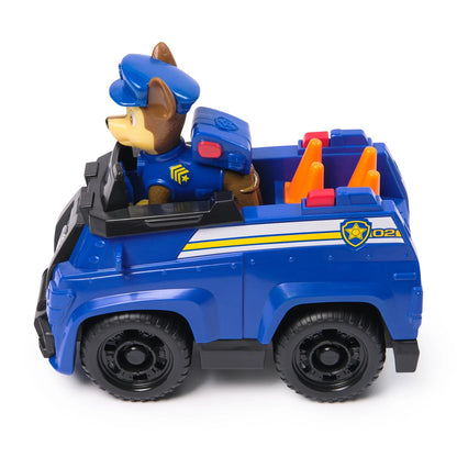 Paw Patrol Chase Patrol Cruiser - Veicolo con Personaggio Spin Master