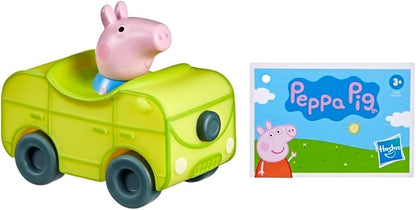 Peppa Pig - Veicolo Giocattolo con Personaggio (Auto Verde/Giallo Hasbro)