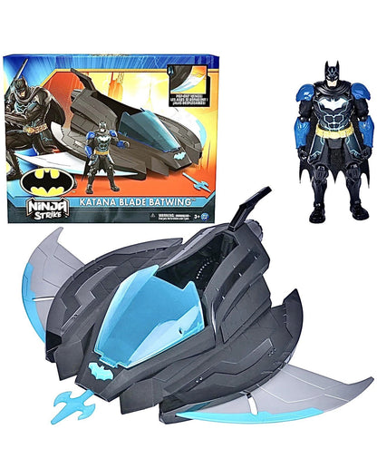 Batman Ninja Strike - Katana Blade Batwing Azione Ali a Comparsa e Action Figure