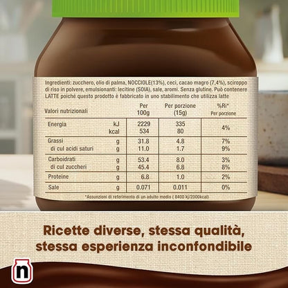 Nutella 350 gr Ferrero - Crema Spalmabile Vegetale in Vasetto